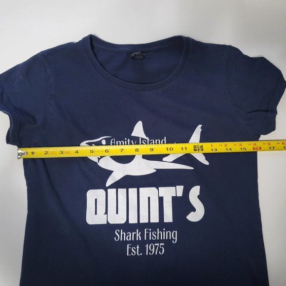 Anvil Jaws - Amity Island - Shark Fishing Tee Size S - Picture 3 of 9